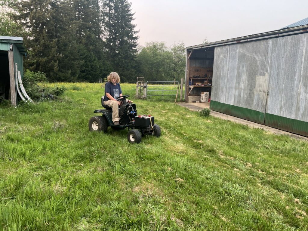 Electric Lawn Tractor Project Enters Phase 2